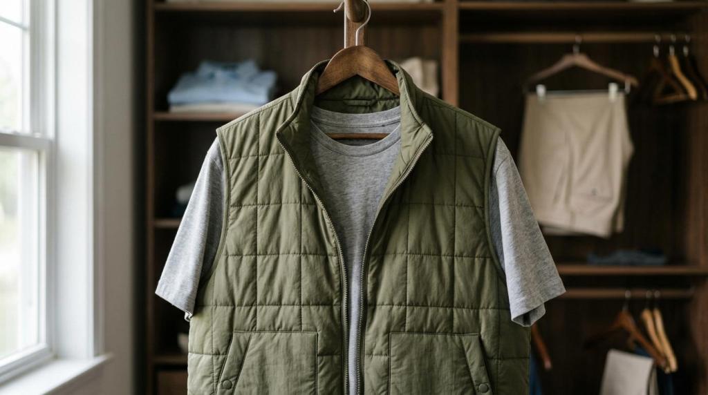 Plusmand: Veste i store størrelser til herre XL-8XL