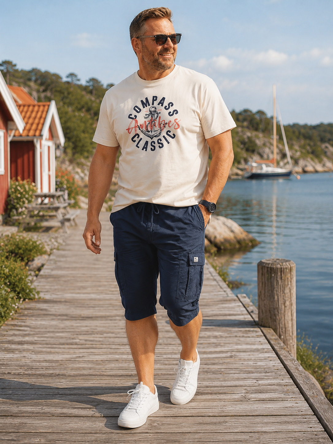 Athletes Collective Capri Bacoli Capri 700 Navy Blue