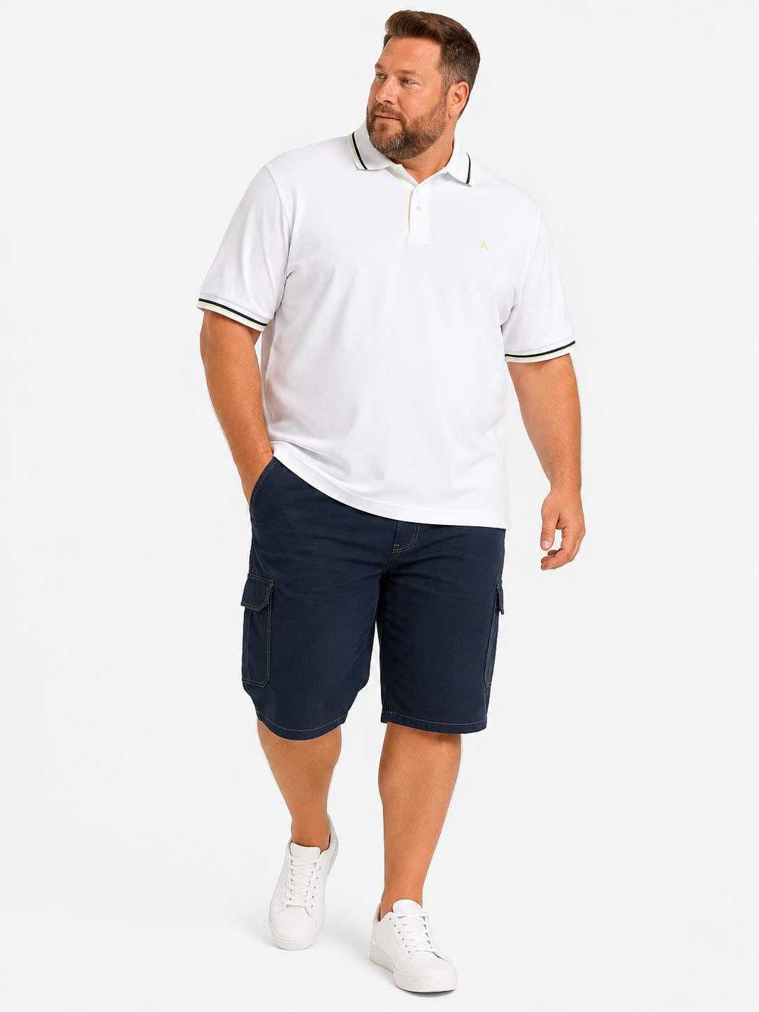 Athletes Collective Polo Pavia Polo 100 White