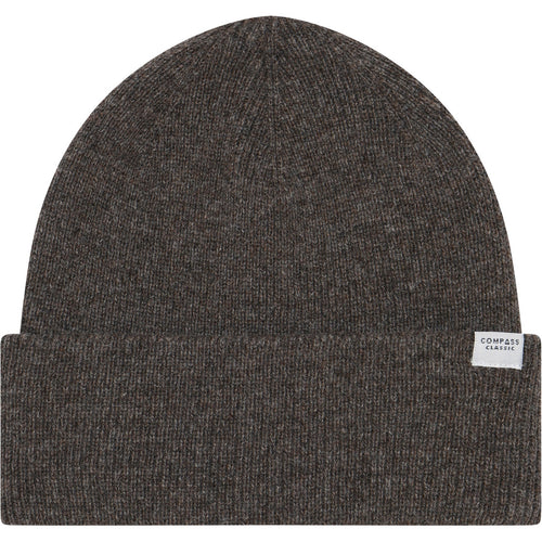 Compass Classic Beanie Anholt Beanie 605 Brown Melange