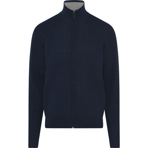 Compass Classic Cardigan Knit Scanno Knit 700 Navy Blue