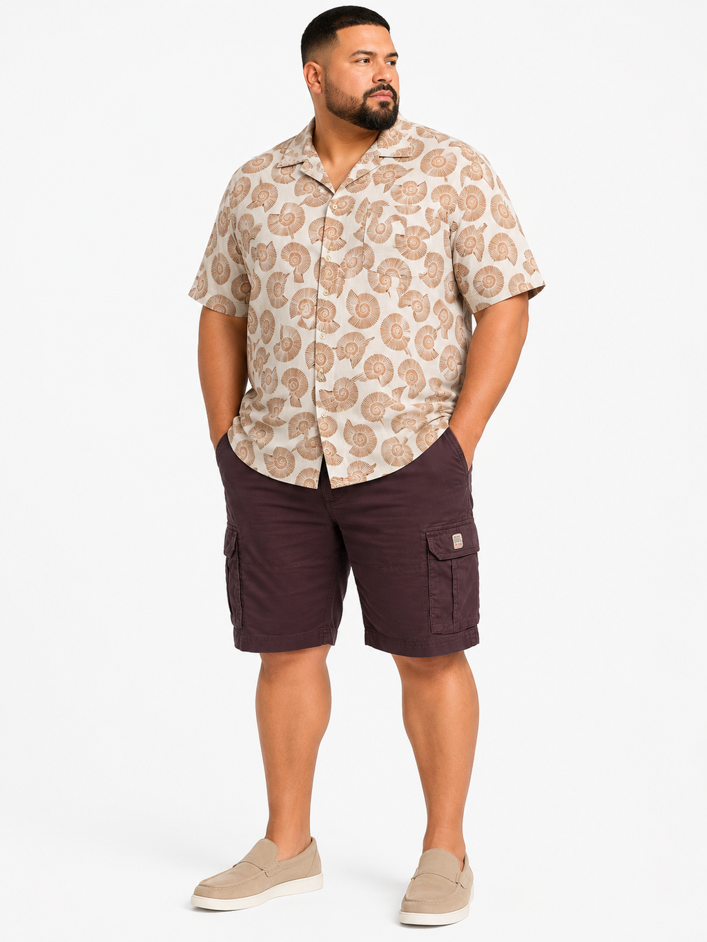 Compass Classic Shirt SS Campione Shirt SS 620 Camel