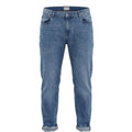 Genova-2 Jeans Blue Used Wash | Comfort Fit S–8XL