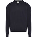 Compass Classic Knit V-Neck Dolux Knit 700 Navy Blue