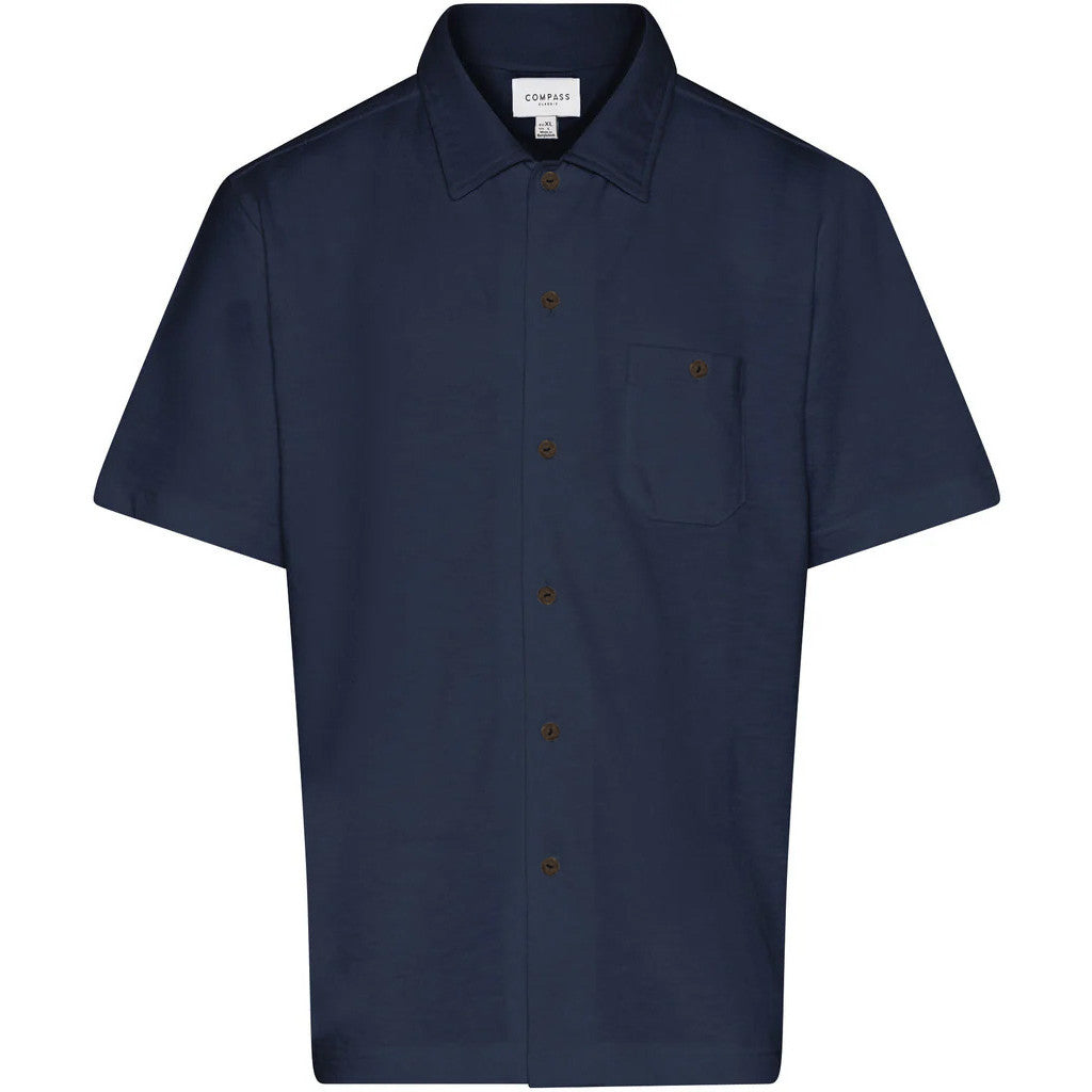 Compass Classic Monza Shirt SS 700 Navy Blue