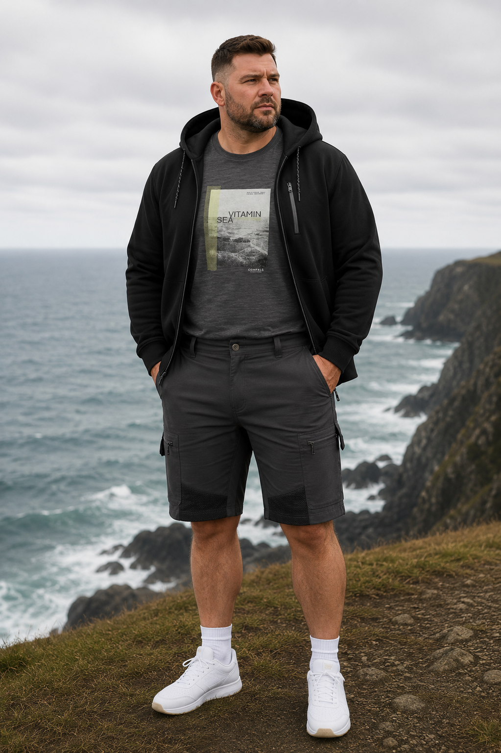 Shorts Urbino Tech - Dark Grey