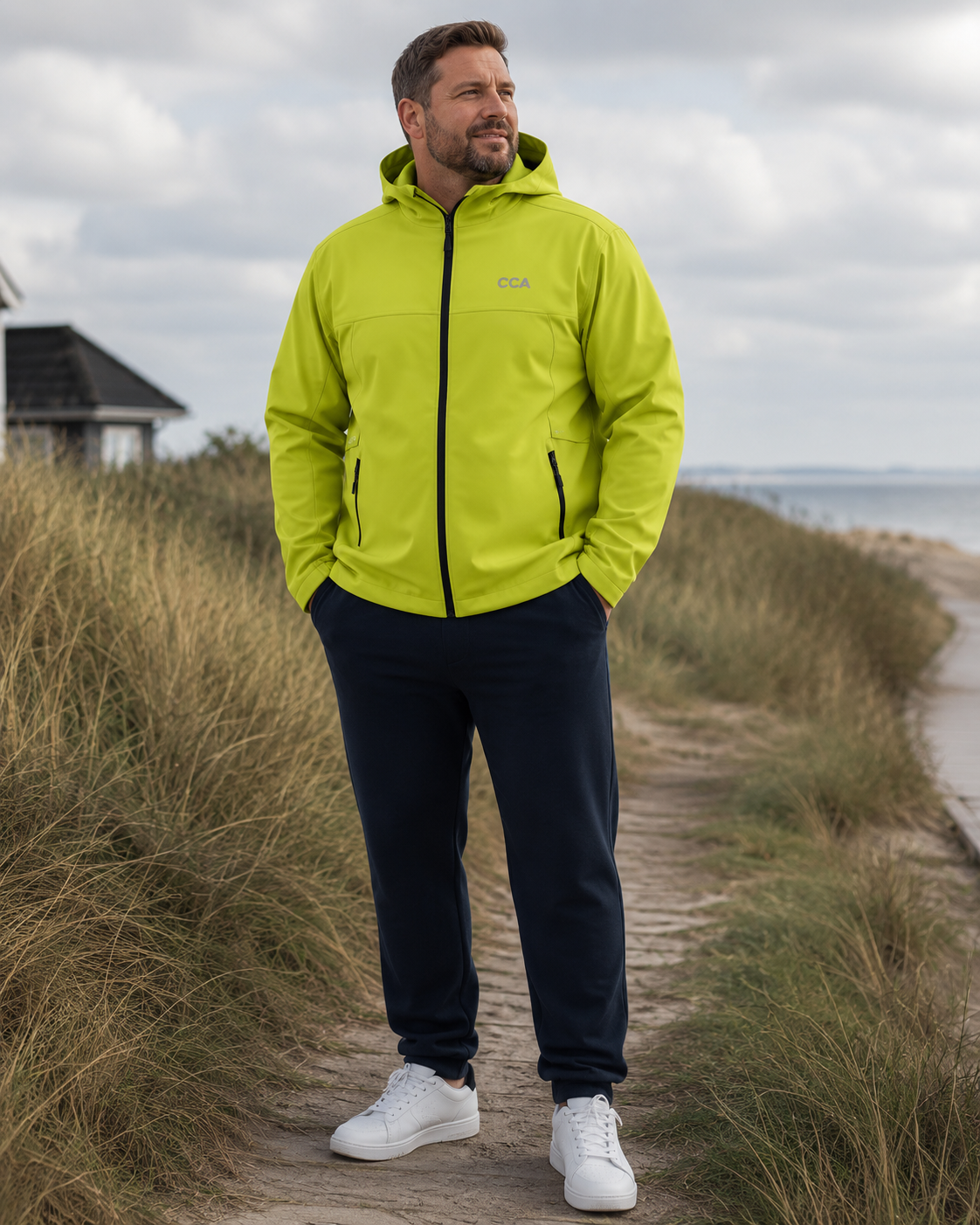 Softshell Jakke Herre  Vandtæt & Åndbar  S-8XL