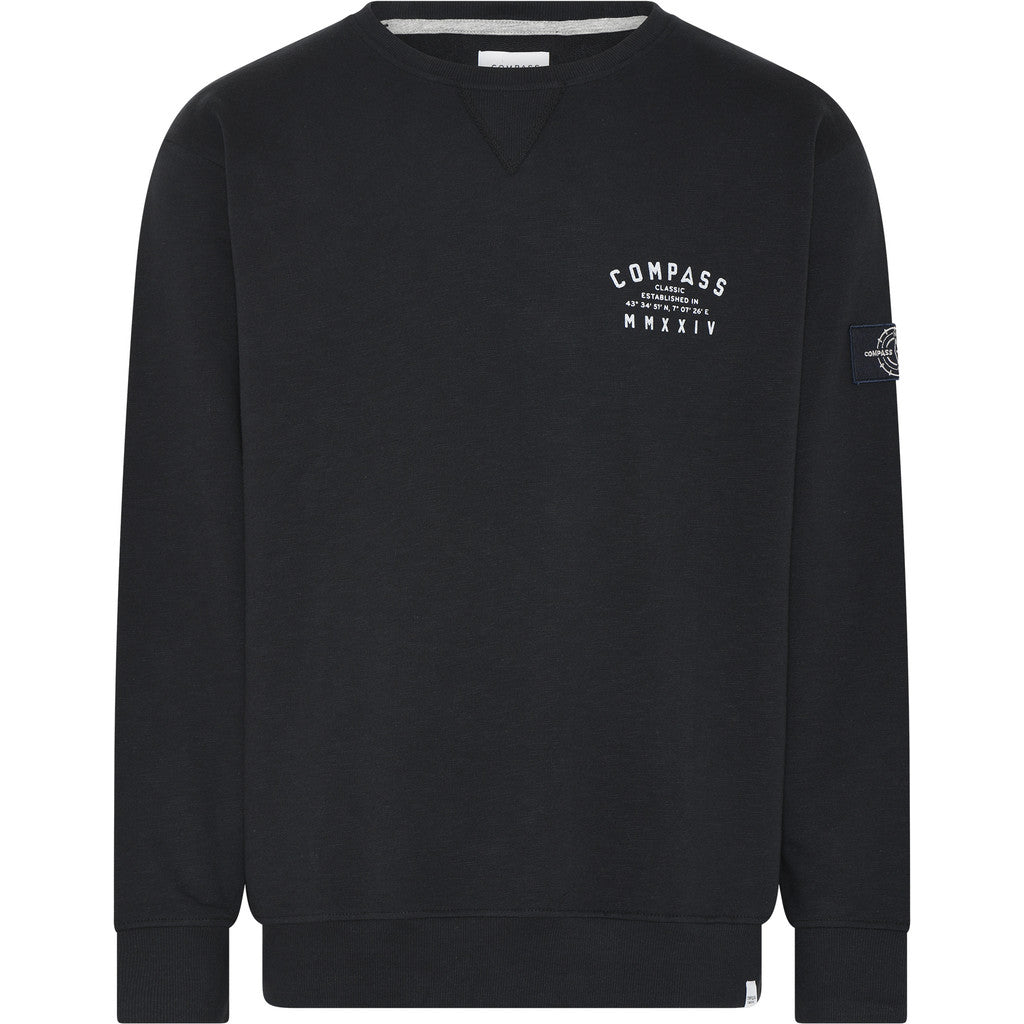 Compass Classic Sweatshirt Sorrento Sweatshirt 900 Black