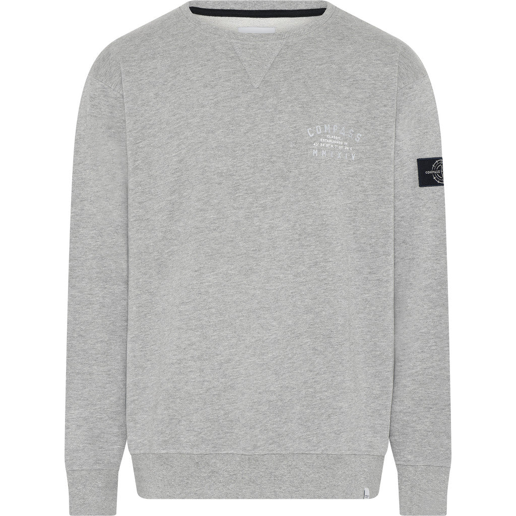 Compass Classic Sweatshirt Sorrento Sweatshirt 925 Grey Melange