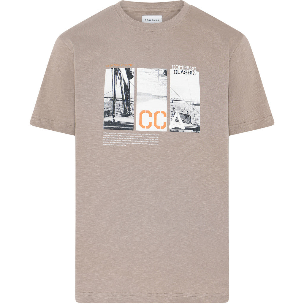 Compass Classic T-shirt Legno T-shirt 625 Khaki