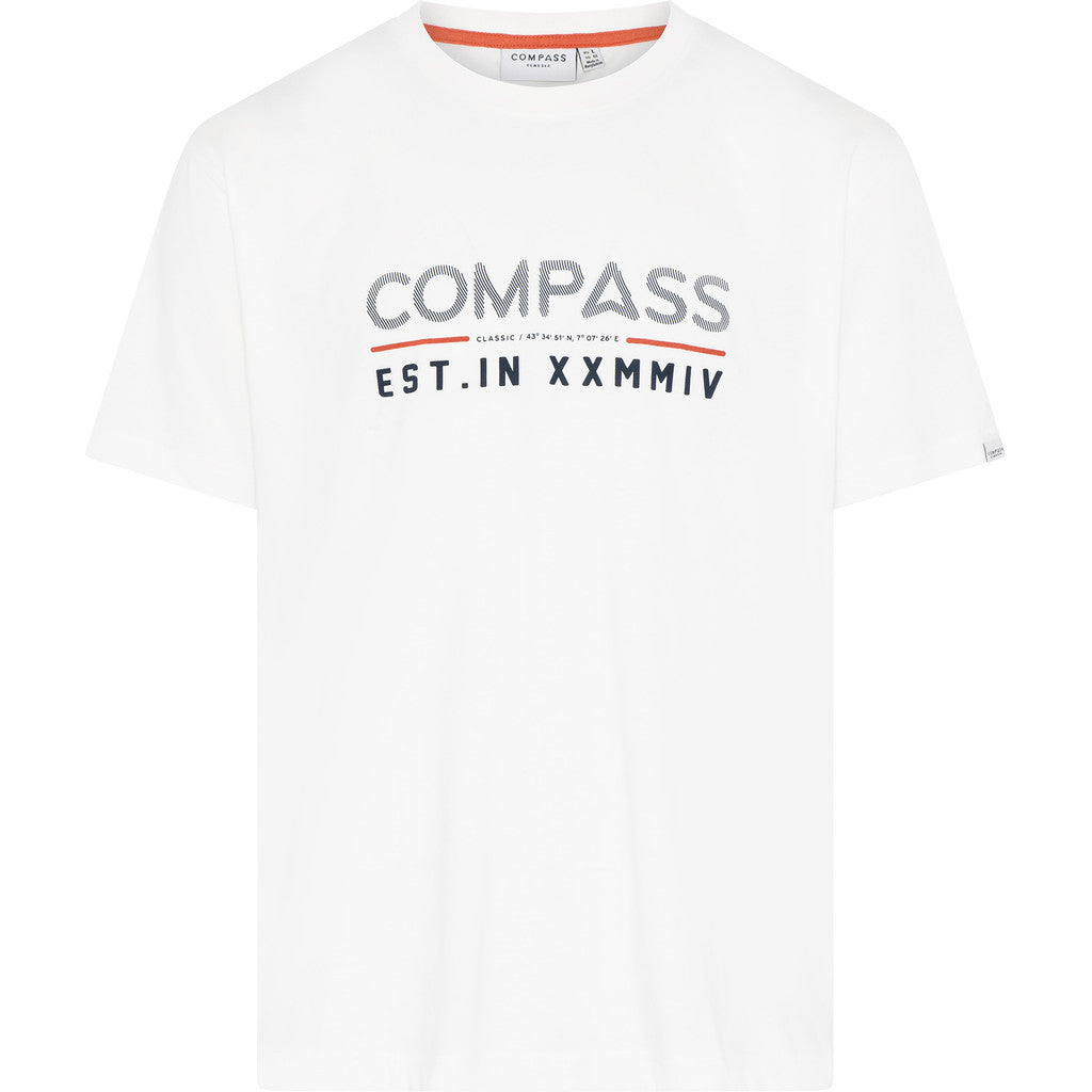 Compass Classic T-shirt Recco T-shirt 100 White