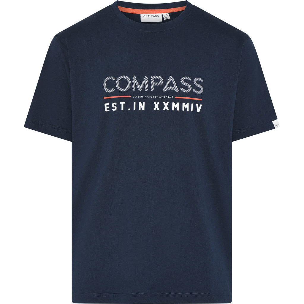 Compass Classic T-shirt Recco T-shirt 700 Navy Blue