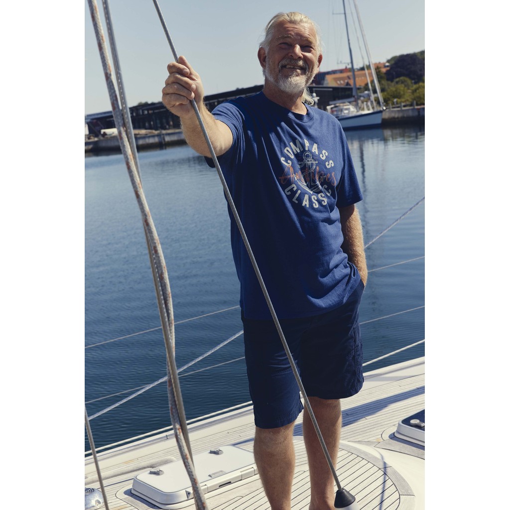 Compass Classic T-shirt Torca T-shirt 700 Navy Blue