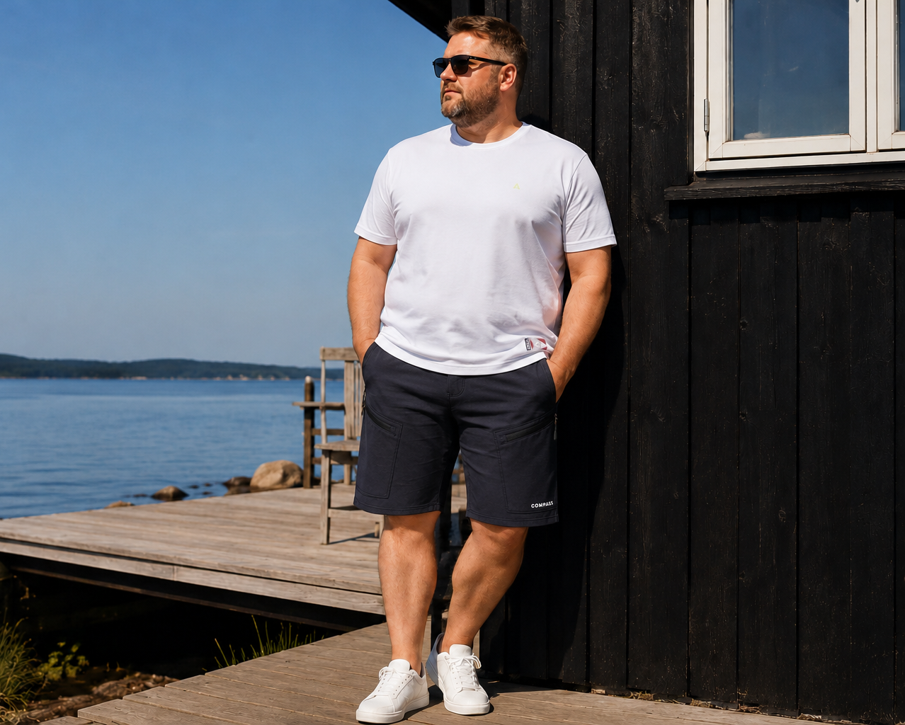 T-Shirts & Shorts med Perfekt Pasform | Store Størrelser XL-8XL